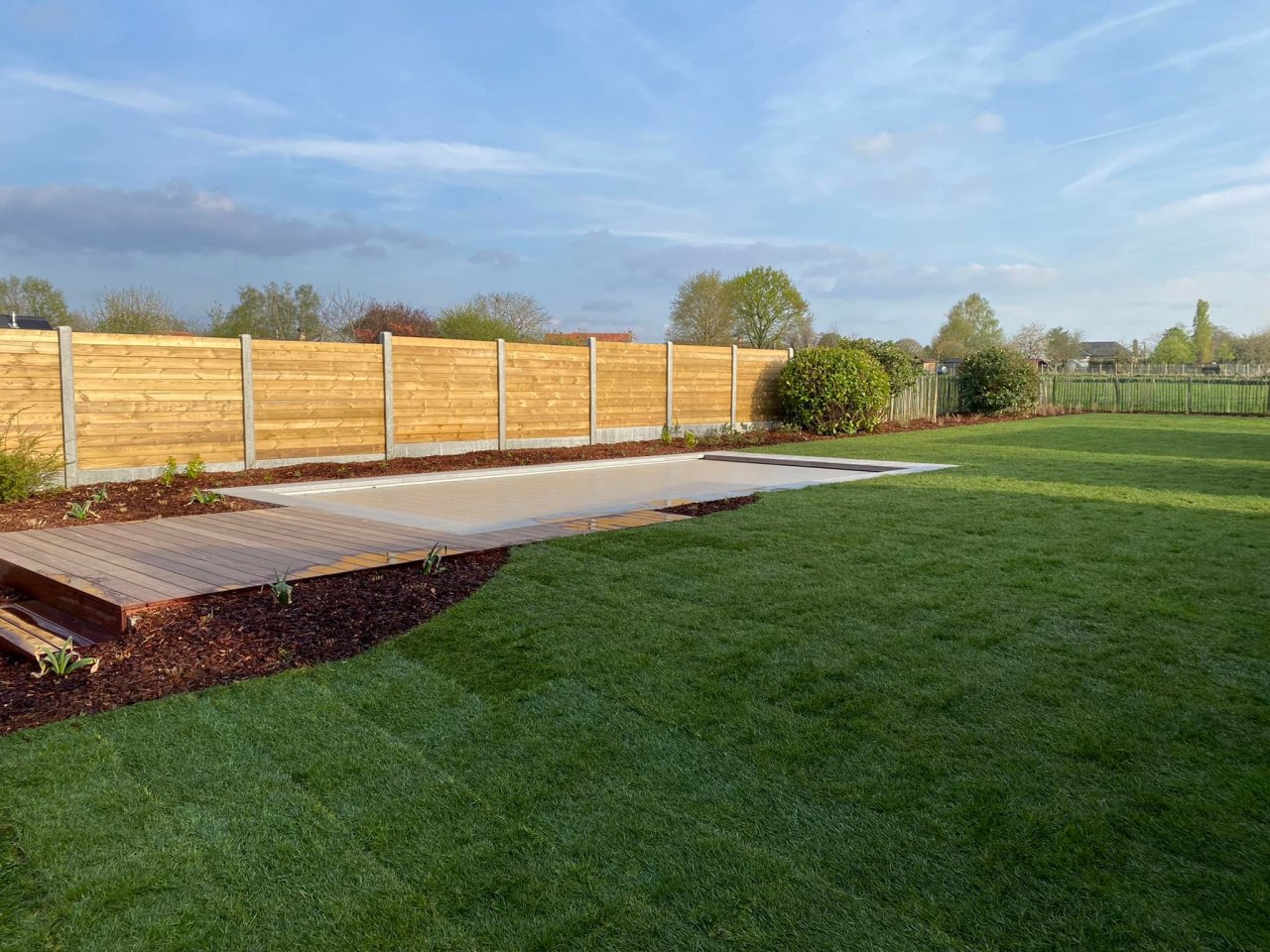 Aanleg van je gazon en beplanting van je tuin door Tuinen Claessens.